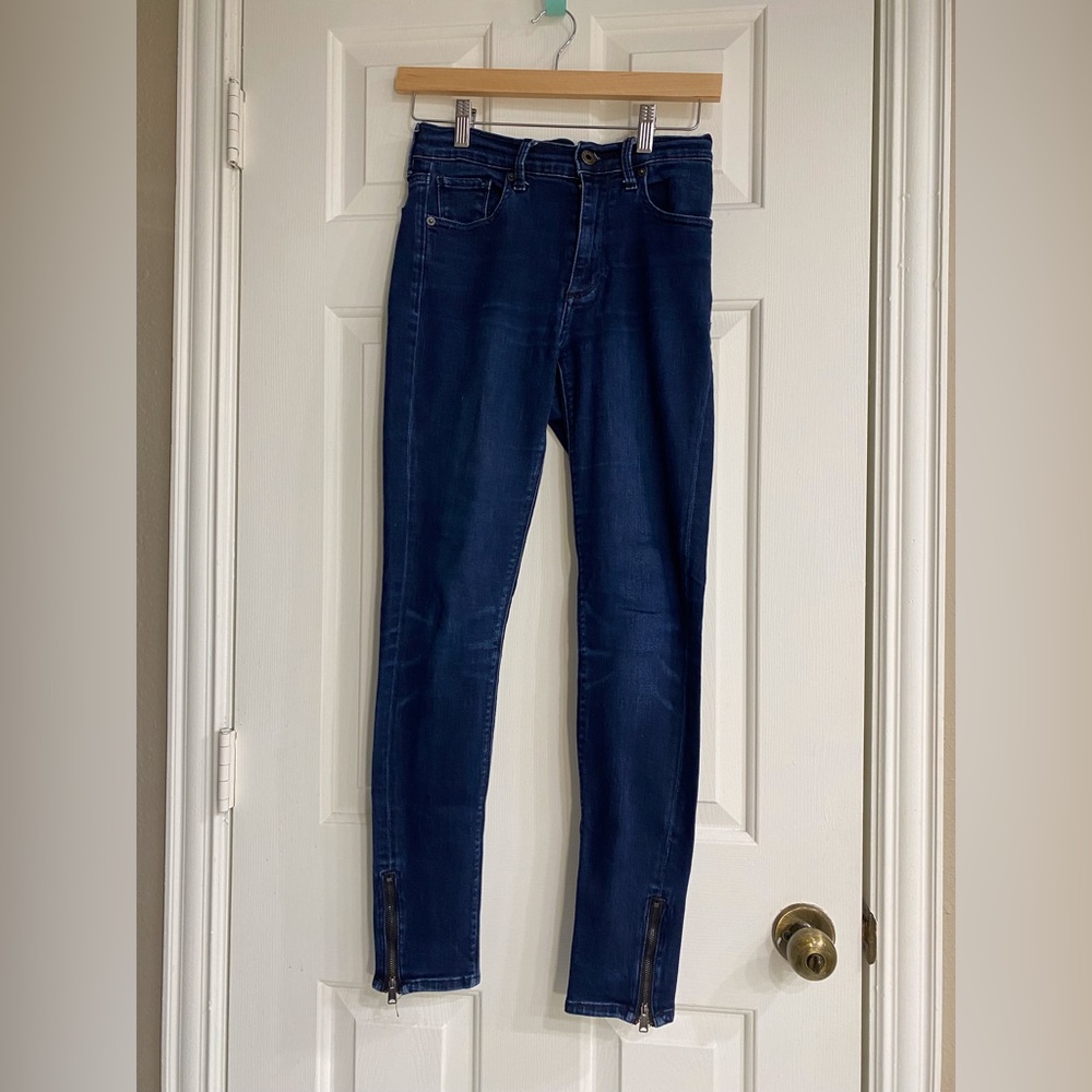 Lucky Bridgette Skinny Size 2/26 Blue Jeans
